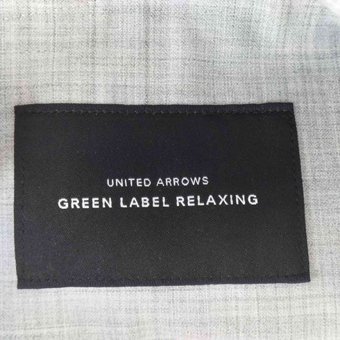 ユナイテッドアローズグリーンレーベルリラクシング UNITED ARROWS green label relaxing ノーラペル ジャケット レディース  38